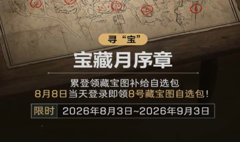 《三角洲行动》2026宝藏月奖励大全