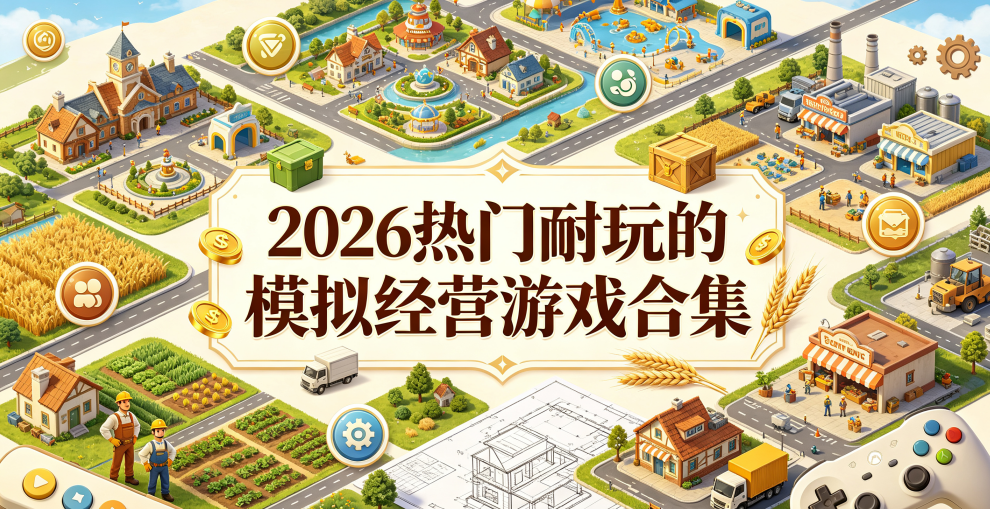 2026热门耐玩的模拟经营游戏合集封面图