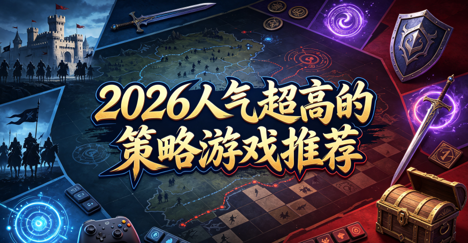 2026人气超高的策略游戏推荐封面图