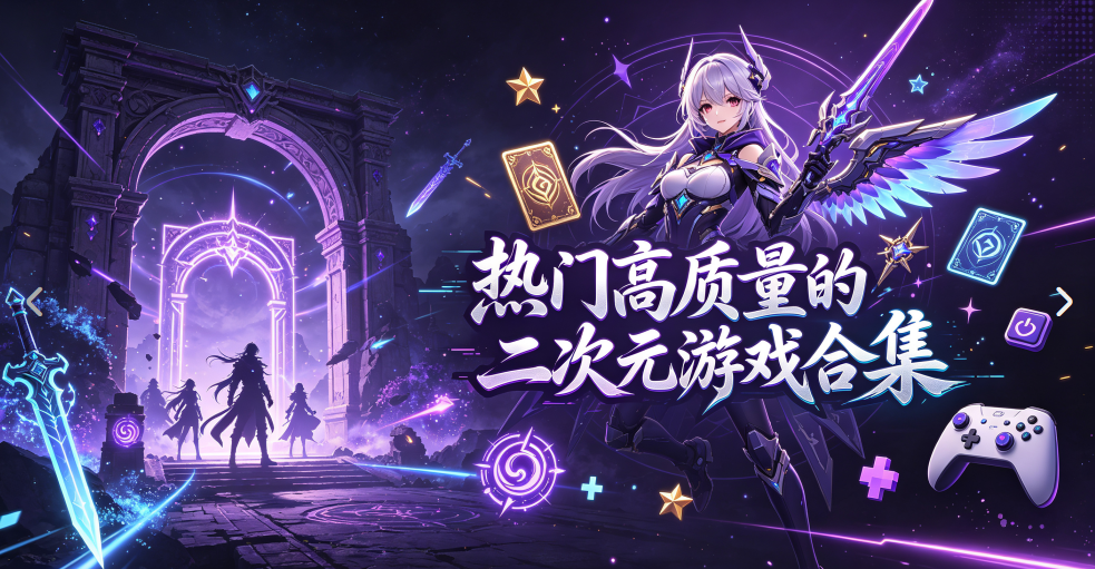 热门高质量的二次元游戏合集封面图
