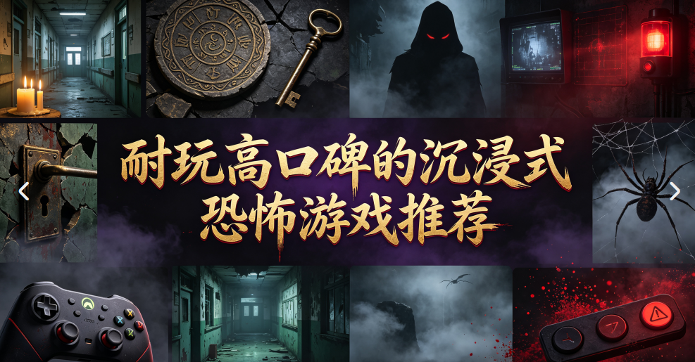 耐玩高口碑的沉浸式恐怖游戏推荐封面图