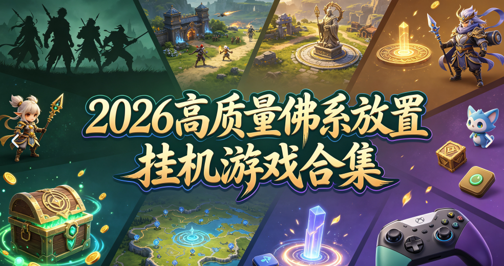 2026高质量佛系放置挂机游戏合集封面图