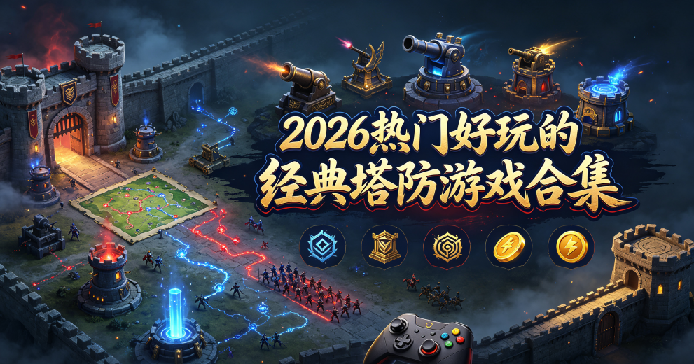 2026热门好玩的经典塔防游戏合集封面图