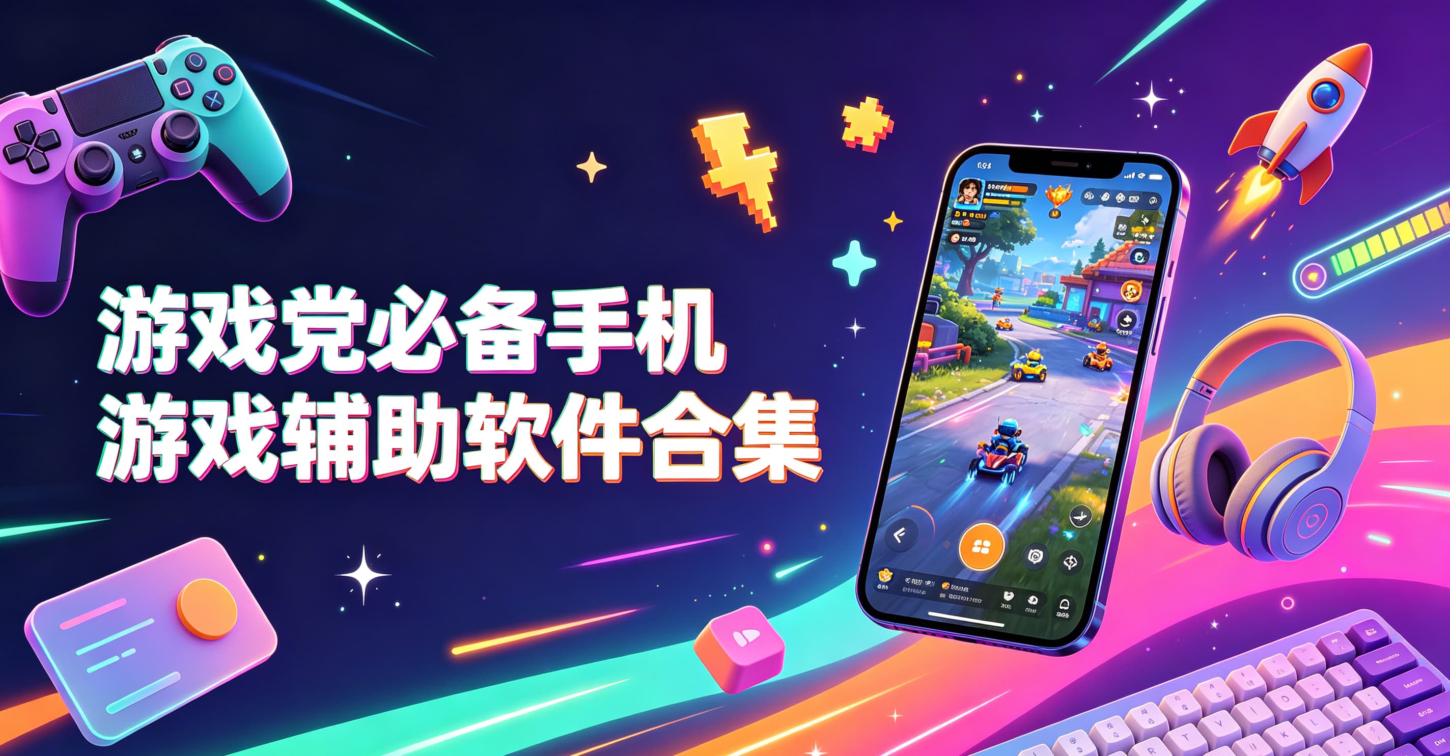 游戏党必备手机游戏辅助软件合集封面图