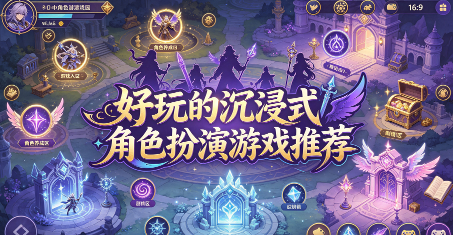 好玩的沉浸式角色扮演游戏推荐封面图