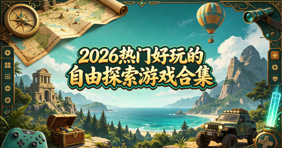 2026热门好玩的自由探索游戏合集封面图
