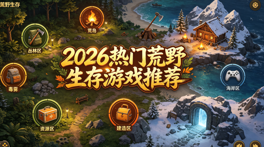 2026热门荒野生存游戏推荐封面图