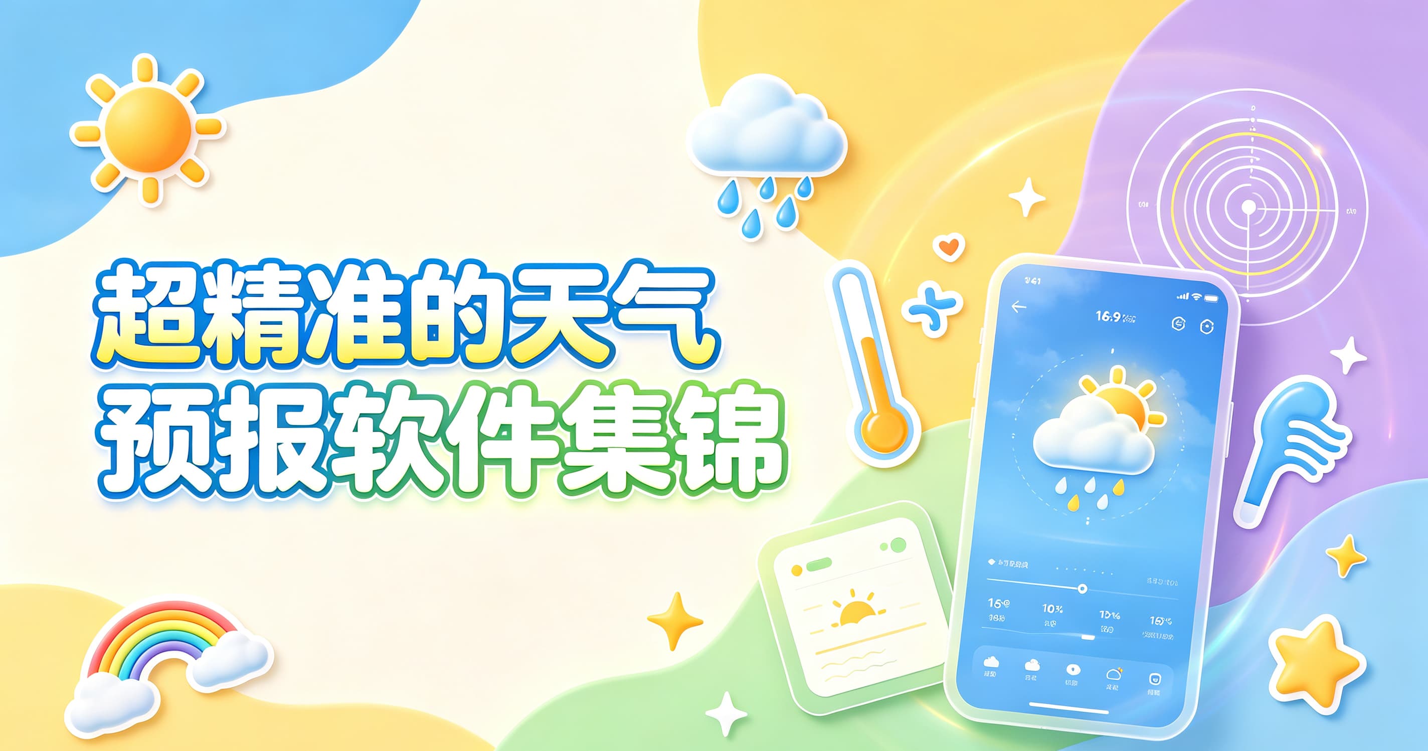 超精准的天气预报软件集锦封面图