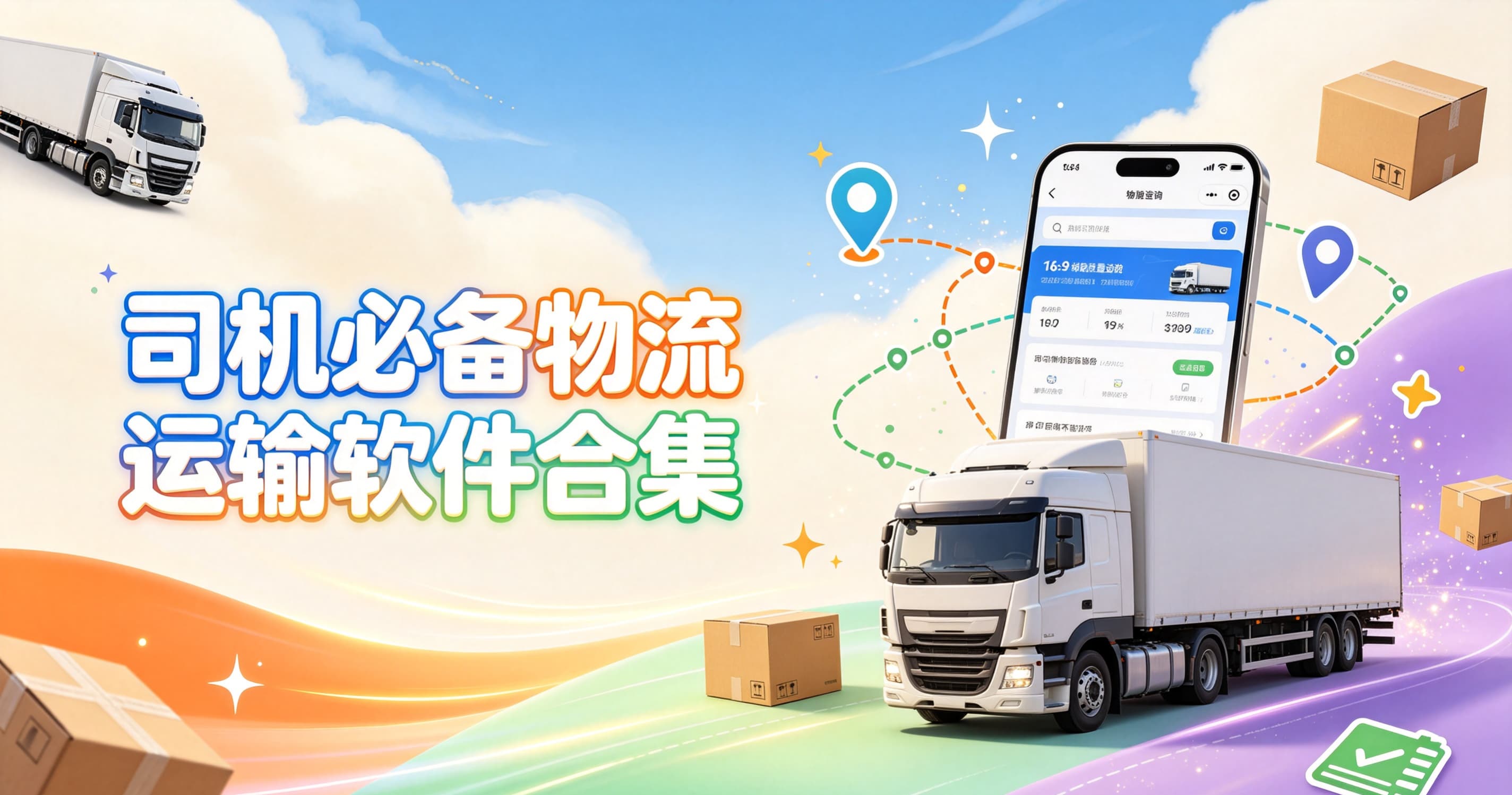 司机必备物流运输软件合集封面图