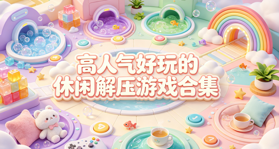 高人气好玩的休闲解压游戏合集封面图