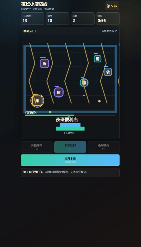 夜班小店防线截图1