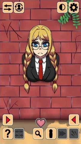 卡在墙上的女孩截图2
