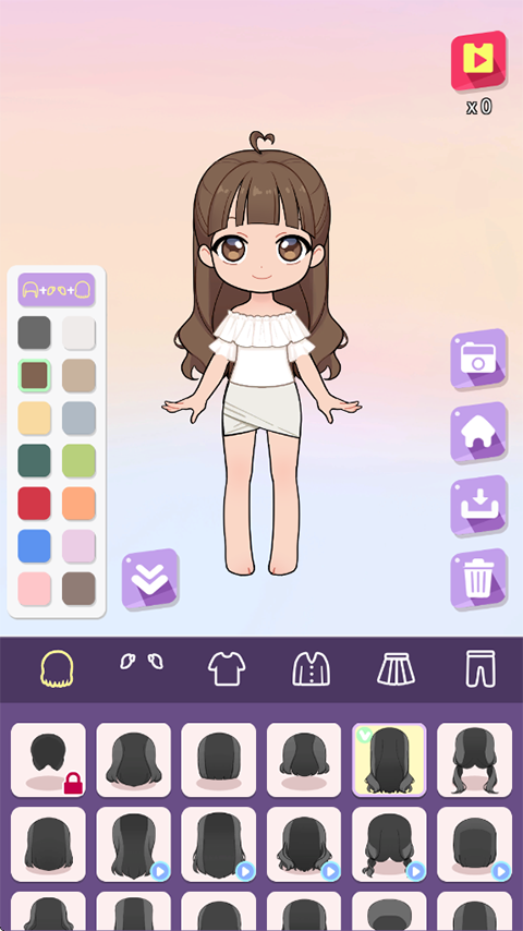 艾儿姐姐的换装大作战截图1