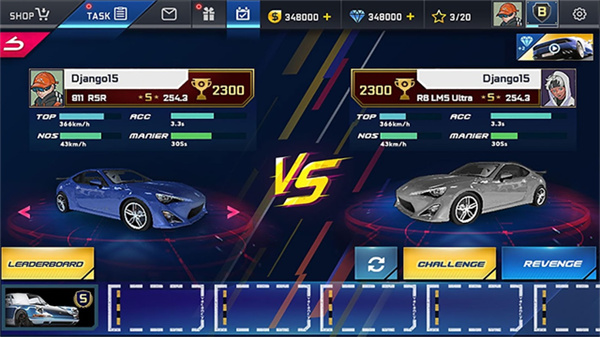 街头赛车2无限金币版截图2
